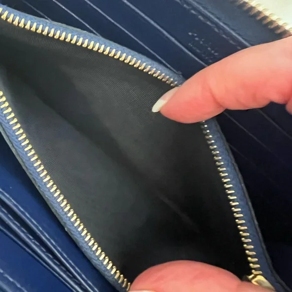 Prada Navy Quilted Accessory